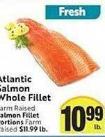 Atlantic Salmon Whole Filet