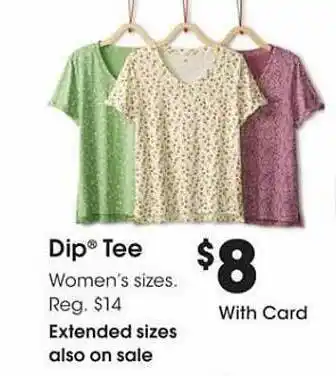 Fred Meyer Dip Tee offer