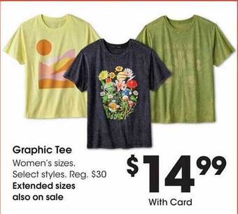 Fred Meyer Graphic Tee offer