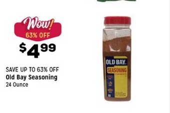 Grocery Outlet Old Bay Seasoning offer