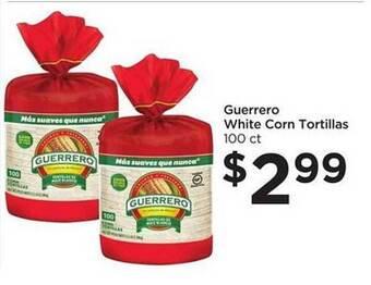 Foods Co Guerrero White Corn Tortillas offer