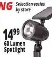 Ocean State Job Lot 60 Lumen Spotlight offer