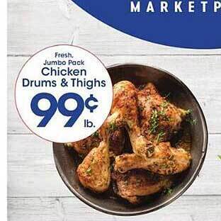 Price Rite Chicken Drums & Thighs offer