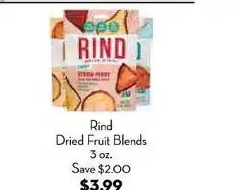 Bristol Farms Rind Dried Fruit Blends offer