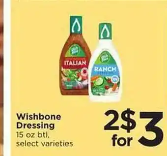 SHOPPERS Wishbone Dressing offer