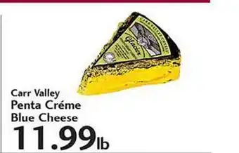Sunset Foods Carr Valley Penta Créme Blue Cheese offer
