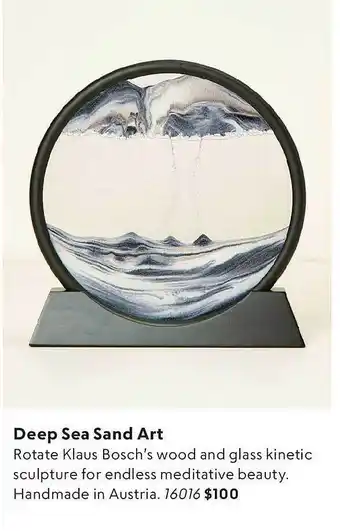 Deep Sea Sand Art