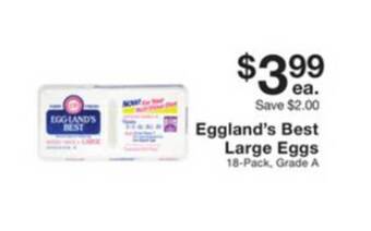Fairway Store Market Eggland's Best Large Eggs offer
