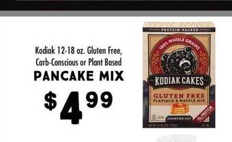 Maceys Kodiak Pancake Mix offer