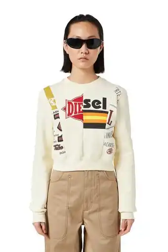 Diesel Sweatshirt with patchwork offer