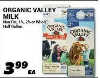 Cost Cutter Organic Valley Milk offer