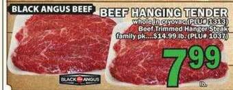 Food Bazaar Beef Hanging Tender offer