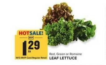 Food Lion Leaf Lettuce offer