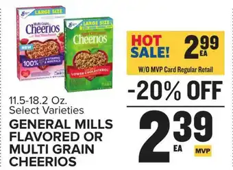 Food Lion General Mills Flavored Or Multi Grain Cheerios offer