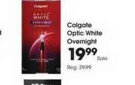 Kroger Colgate Optic White Overnight offer