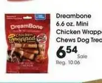 Kroger Dreambone 6.6 Oz. Mini Chicken Wrapped Chews Dog Treat offer