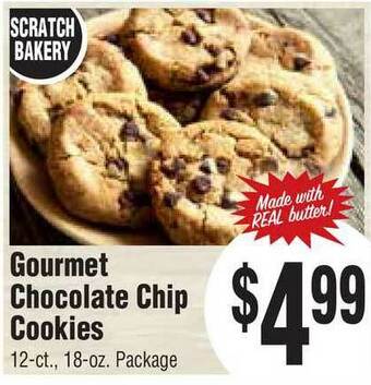 Rosauers Gourmet Chocolate Chip Cookies offer