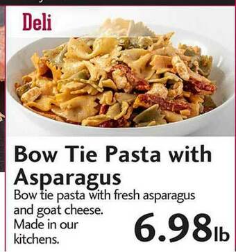 Sunset Foods Bow Tie Pasta With Asparagus offer