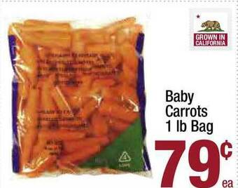 Super King Markets Baby Carrots 1 Lb Bag offer