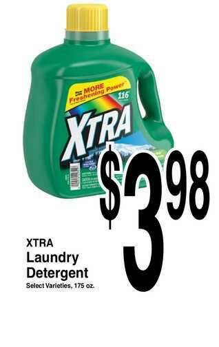 Super Saver Xtra Laundry Detergent offer