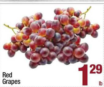 Super King Markets Red Grapes offer