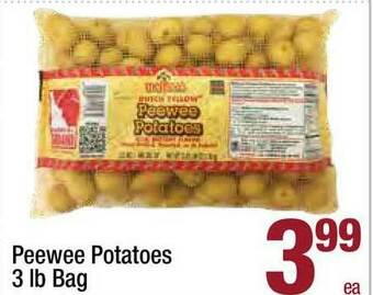 Super King Markets Peewee Potatoes 3 Lb Bag offer