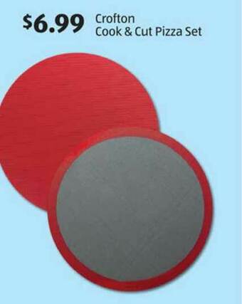 Aldi Crofton Cook & Cut Pizza Set offer