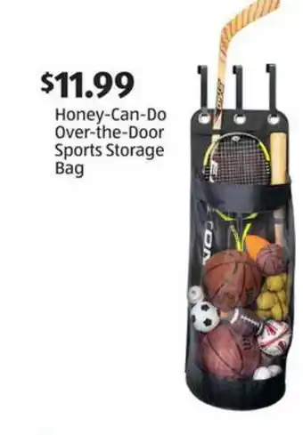 Aldi Honey-can-do Over-the-door Sports Storage Bags offer