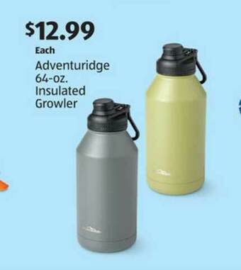 Aldi Adventuridge 64-oz. Insulated Growler offer