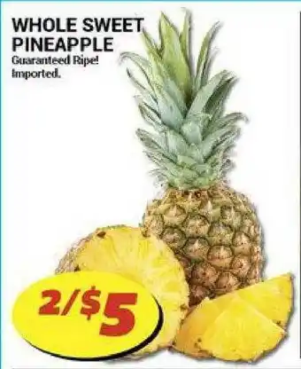 Cost Cutter Whole Sweet Pineapple offer