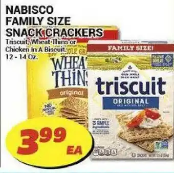 Nabisco Family Size Snack Crackers