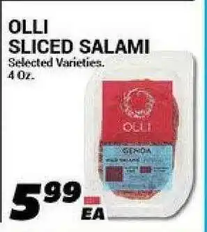 Cost Cutter Olli Sliced Salami offer