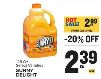 Food Lion Sunny Delight offer