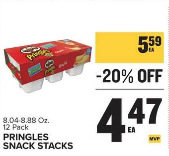 Food Lion Pringles Snack Stacks offer