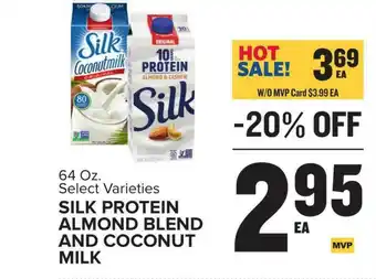 Food Lion Silk Protein Almond Blend And Coconut Milk offer