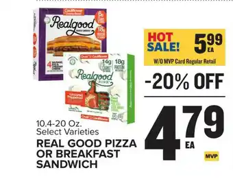 Food Lion Real Good Pizza Or Breakfast Sandwich offer