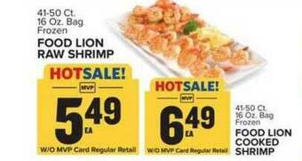 Food Lion Food Lion Raw Shrimp , Food Lion Cooked Shrimp offer