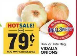 Food Lion Vidalia Onions offer