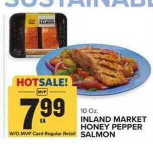 Food Lion Inland Market Honey Pepper Salmon offer