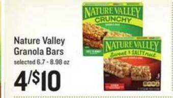 Lowes Foods Nature Valley Granola Bars offer