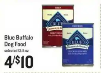 Lowes Foods Blue Buffalo Dog Food Selected L2.5 Oz offer