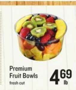 Lowes Foods Premium Fruit Bowls offer