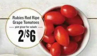 Lowes Foods Rubies Red Ripe Grape Tomatoes offer