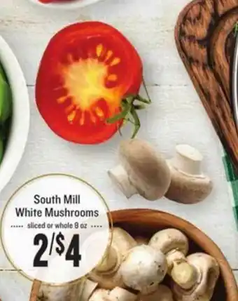 Lowes Foods South Mill White Mushrooms offer