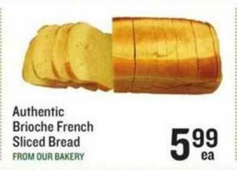 Lowes Foods Authentic Brioche French Sliced Bread offer
