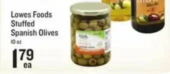 Lowes Foods Lowes Foods Stuffes Spanish Olives offer