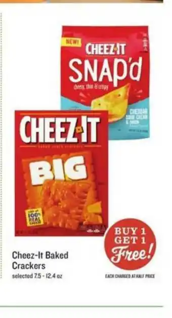 Lowes Foods Cheez-it Baked Crackers offer