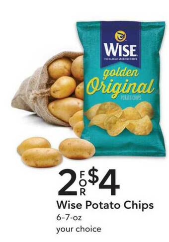 Publix Wise Potato Chips offer