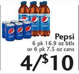 Sunset Foods Pepsi offer
