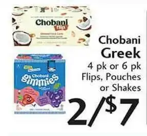 Sunset Foods Chobani Greek offer
